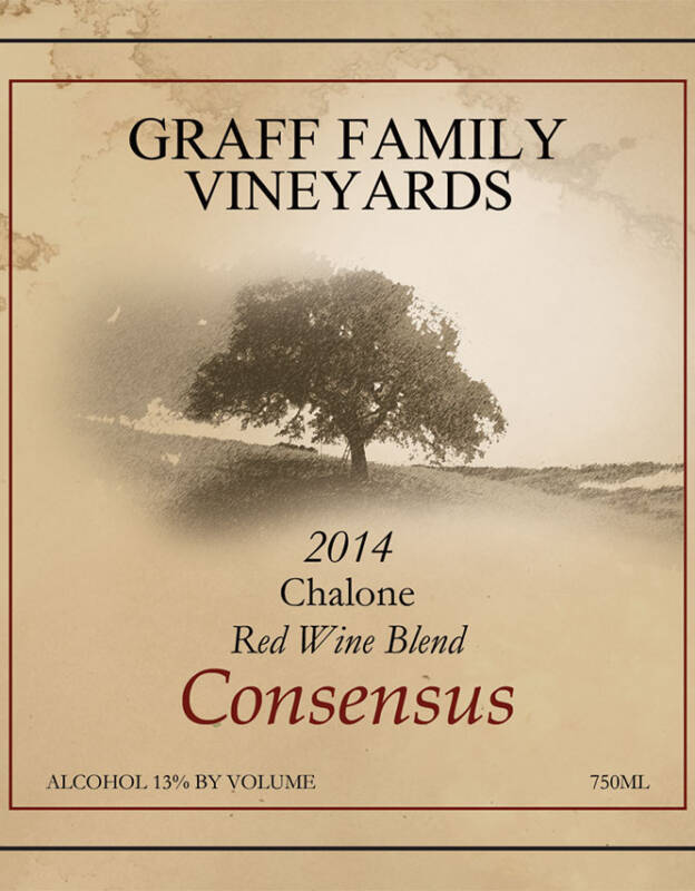 Graff Family Vineyards Consensus red wine blend from 2014